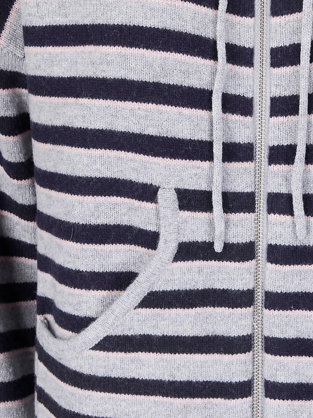  Baum Und Pferdgarten Calley Striped-pattern Hoodie - Grey 