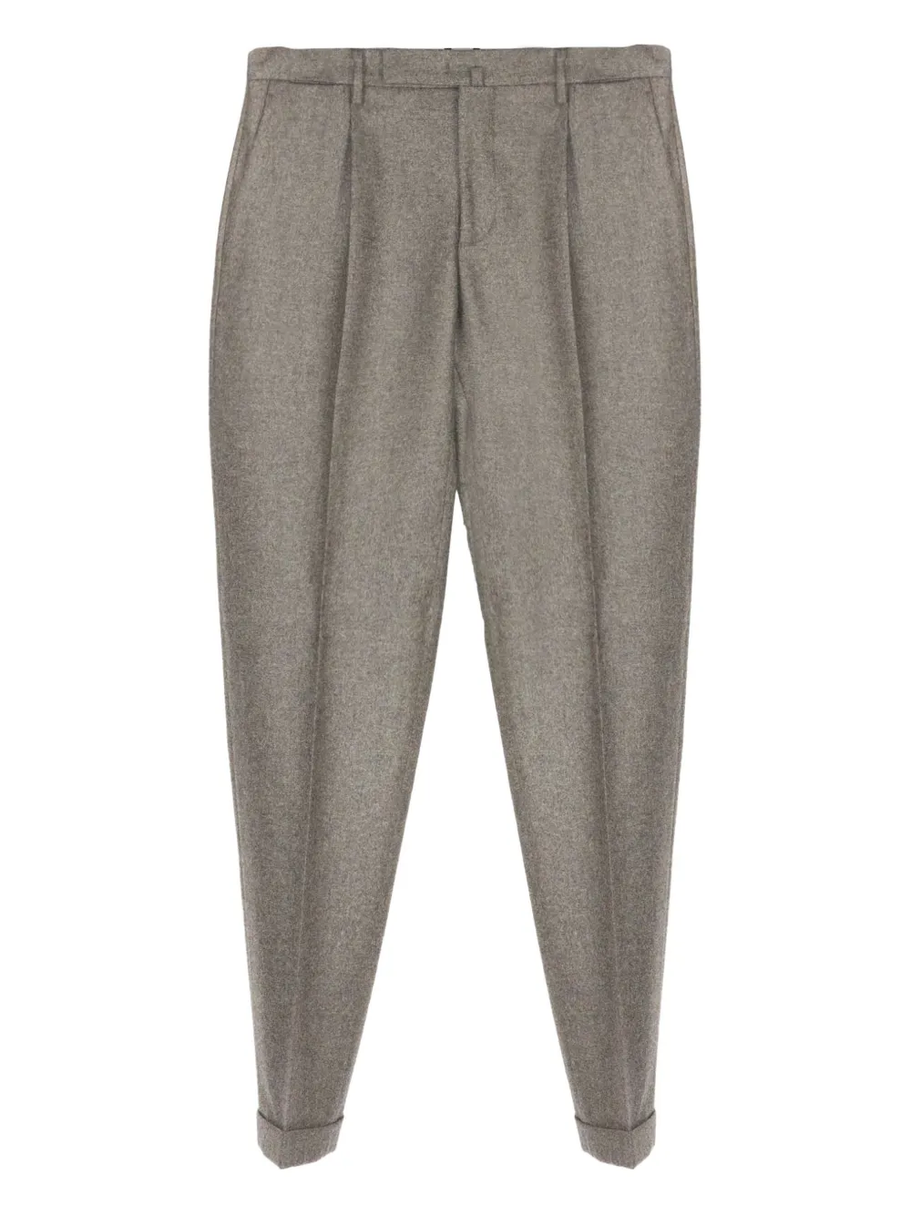 Briglia 1949 pleated tailored virgin-wool trousers | Grey | Image 1