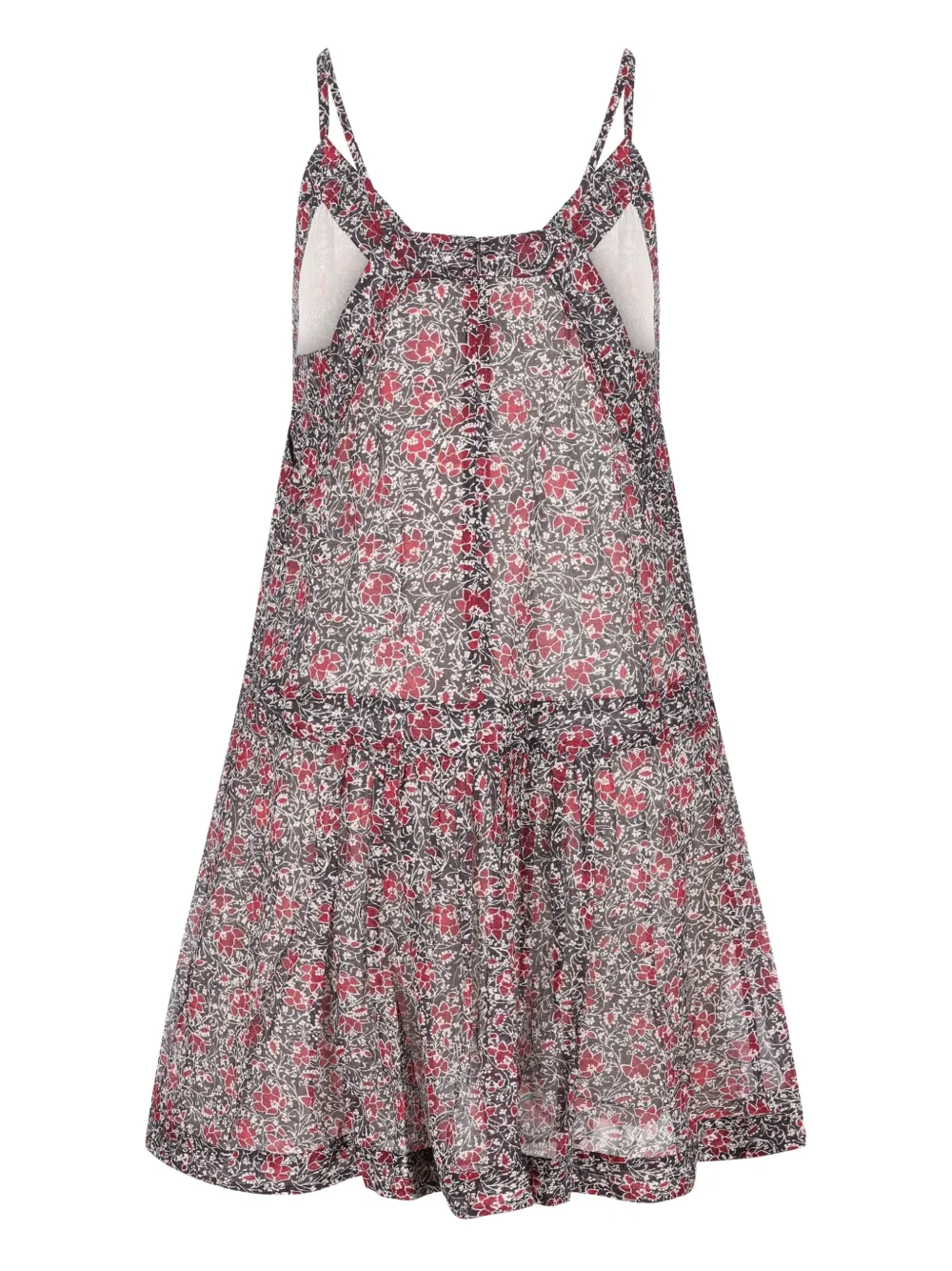 ISABEL MARANT floral-pattern top - Zwart