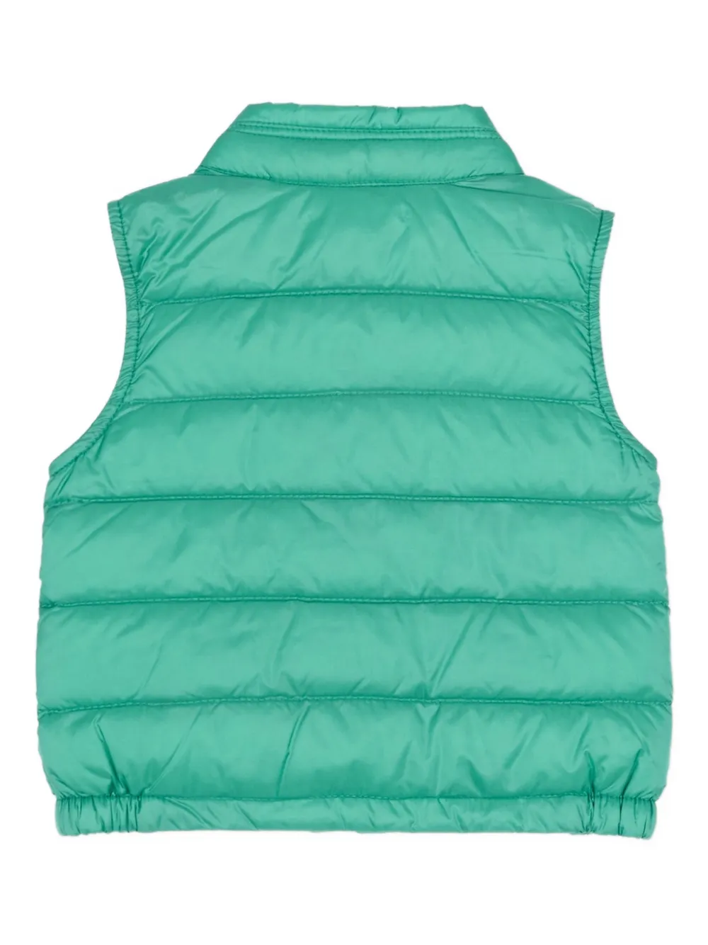 Moncler Enfant sleeveless padded gilet - Groen