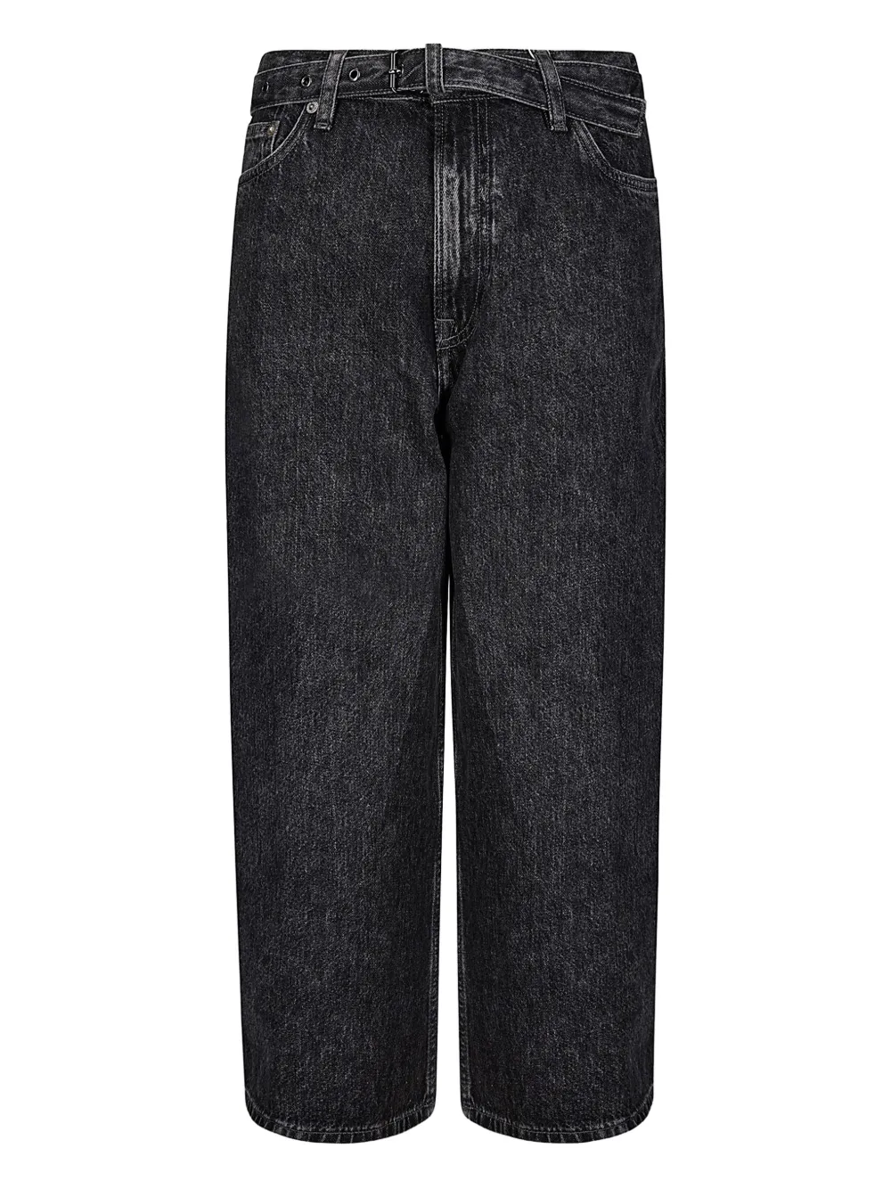 SAMSOE SAMSOE culotte belted jeans - Schwarz