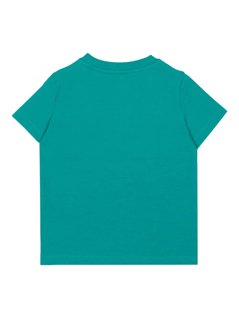 Moncler Enfant T-shirt met logoprint Groen