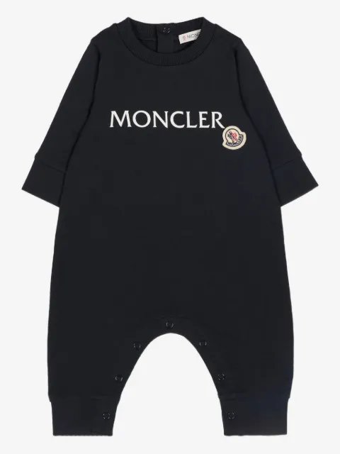 Moncler Enfant logo-detail romper