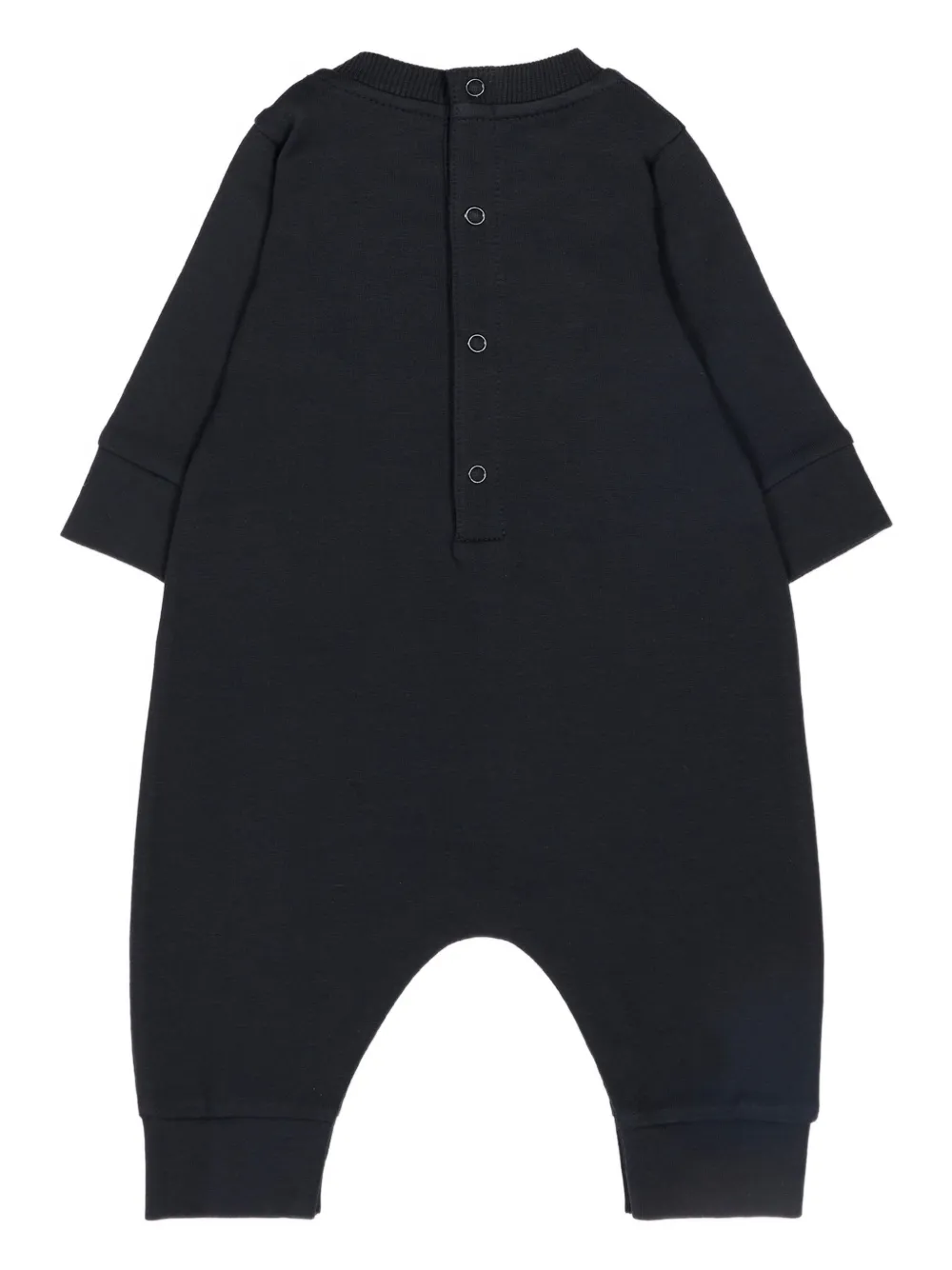 Moncler Enfant logo-detail rompers - Blauw