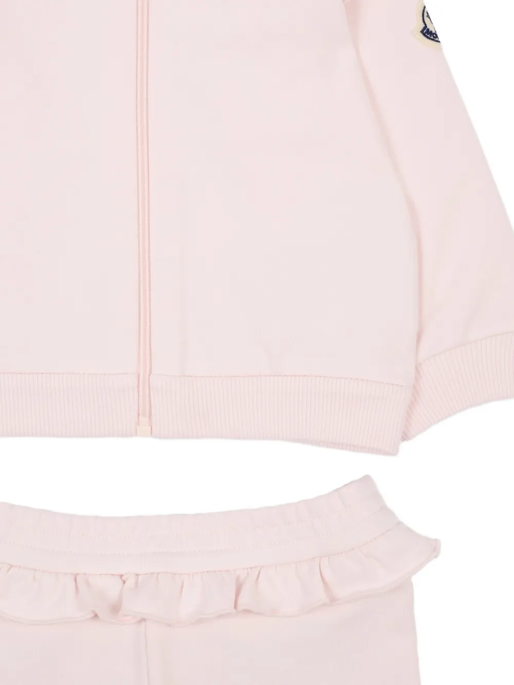 Pink Ruffled-Detail