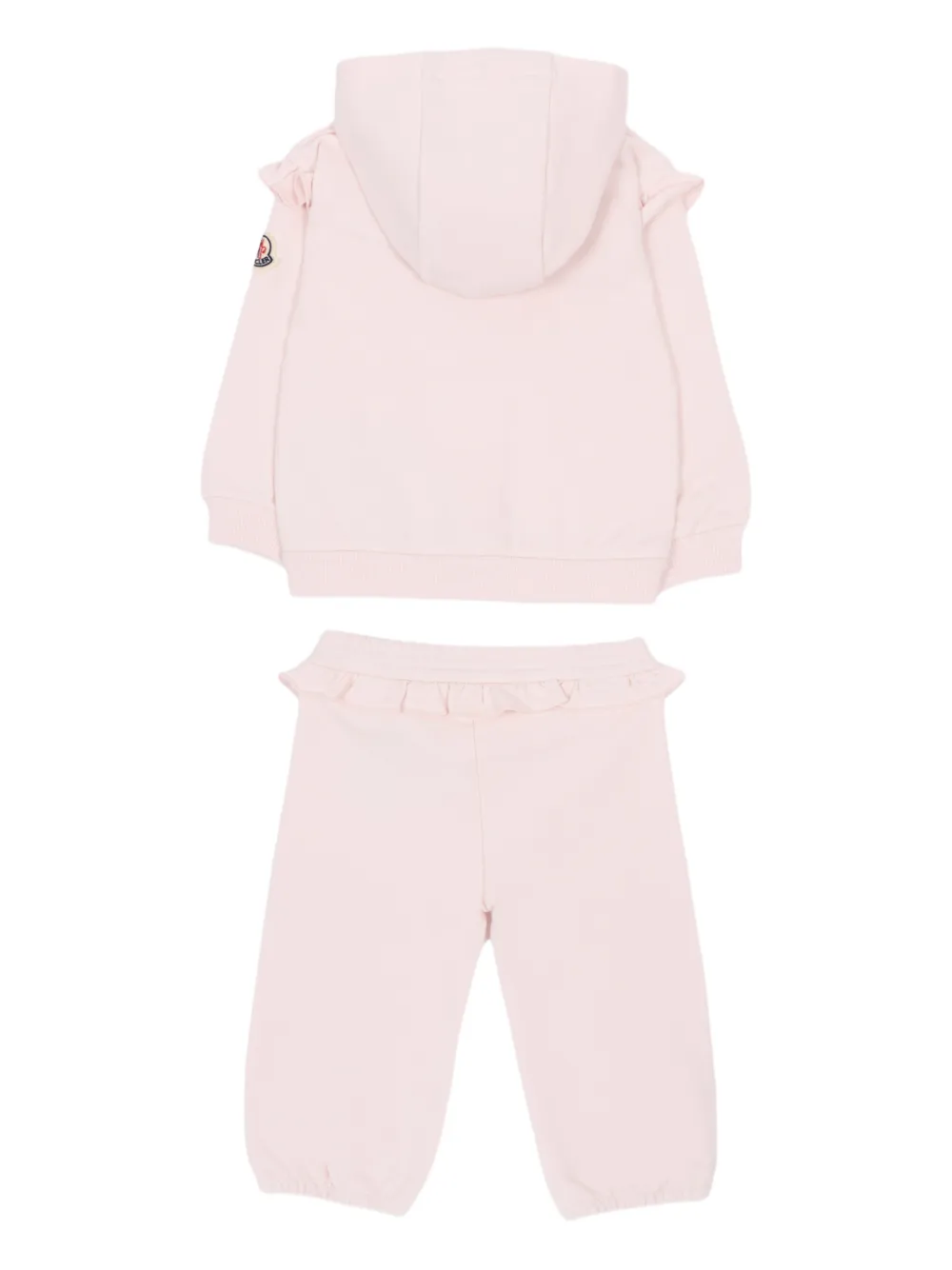 Pink Ruffled-Detail