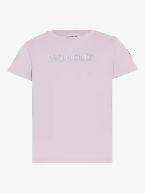 Moncler Enfant playera con bordado