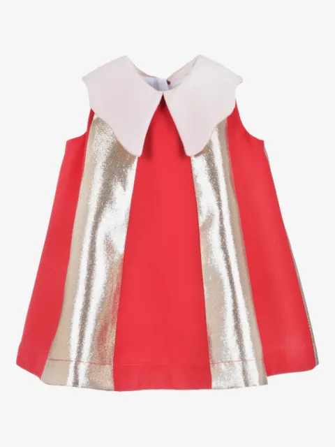 Hucklebones London Candy Cane trapeze dress