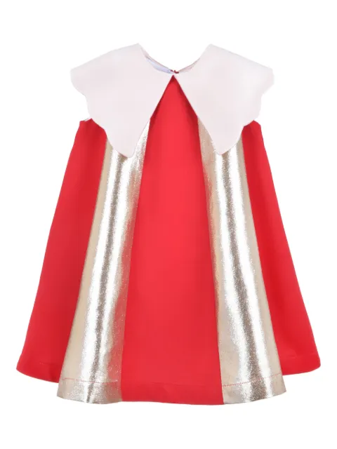 Hucklebones London Candy Cane trapeze dress