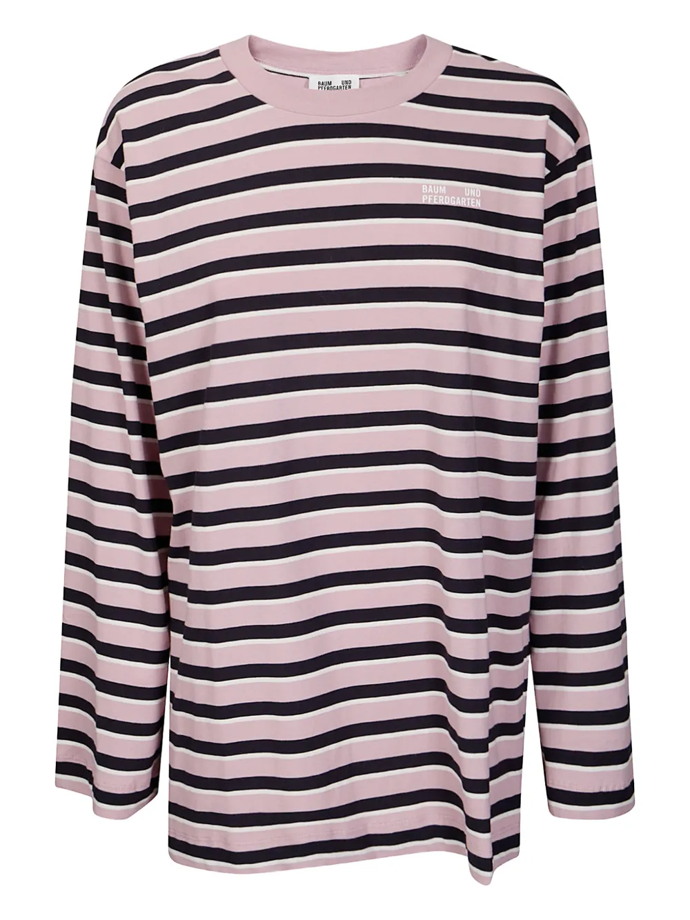 Baum Und Pferdgarten Jeevana striped T-shirt - Rosa