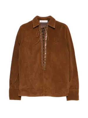 Alan lace-up shirt 2
