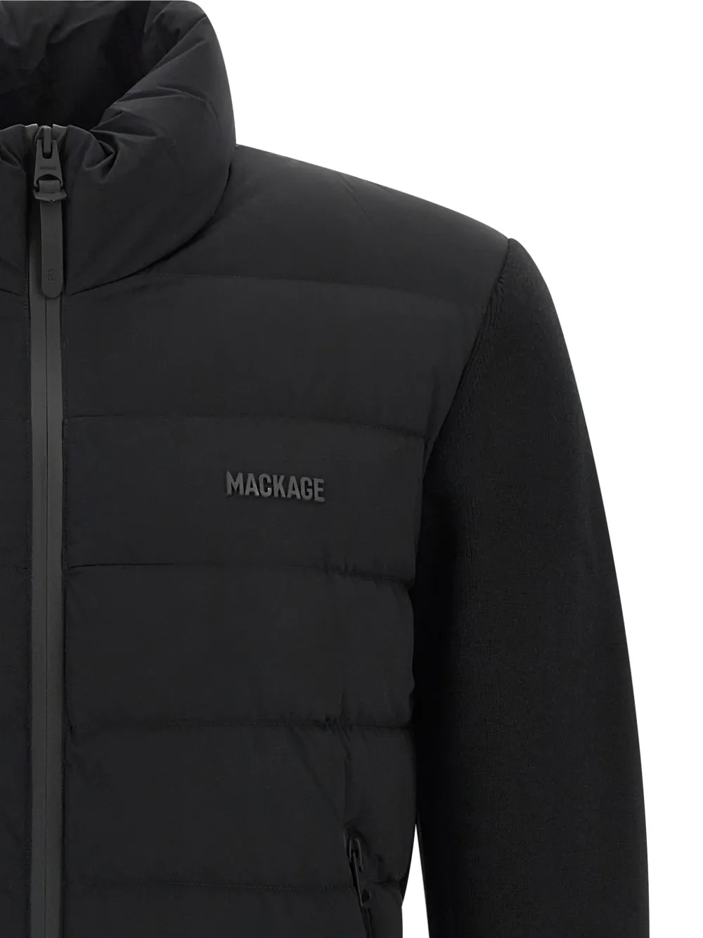  Mackage Padded Quilted Cardigan - Black 