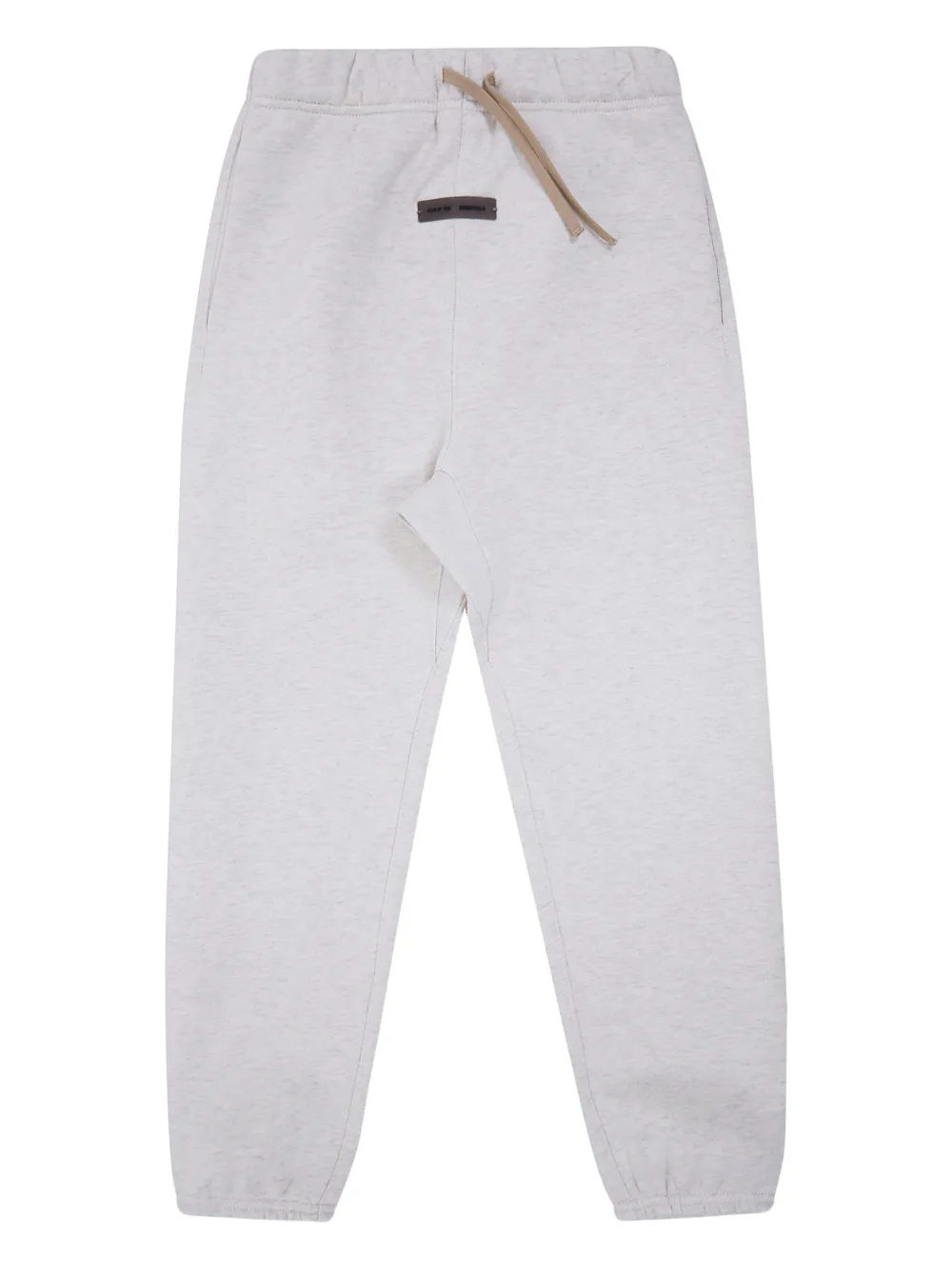 FEAR OF GOD ESSENTIALS KIDS drawstring-fastening label-detail track pants - Toni neutri