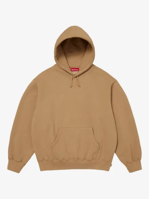 Supreme satin-appliqué hoodie