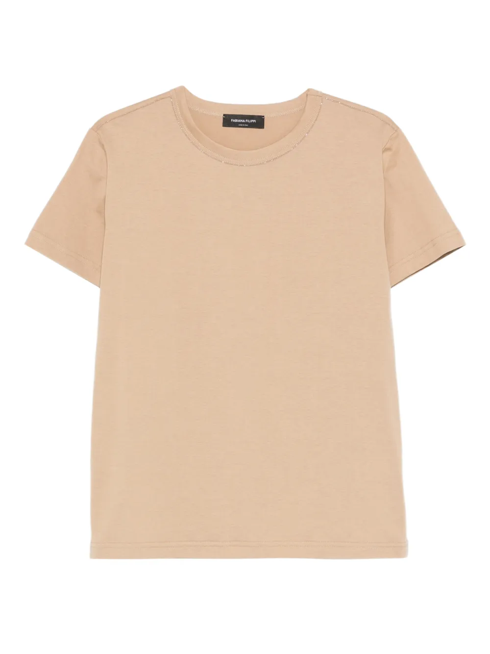 Fabiana Filippi round-neck T-shirt - Toni neutri