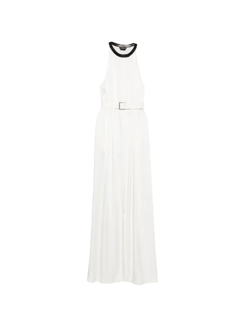 TOM FORD belted maxi dress - Bianco