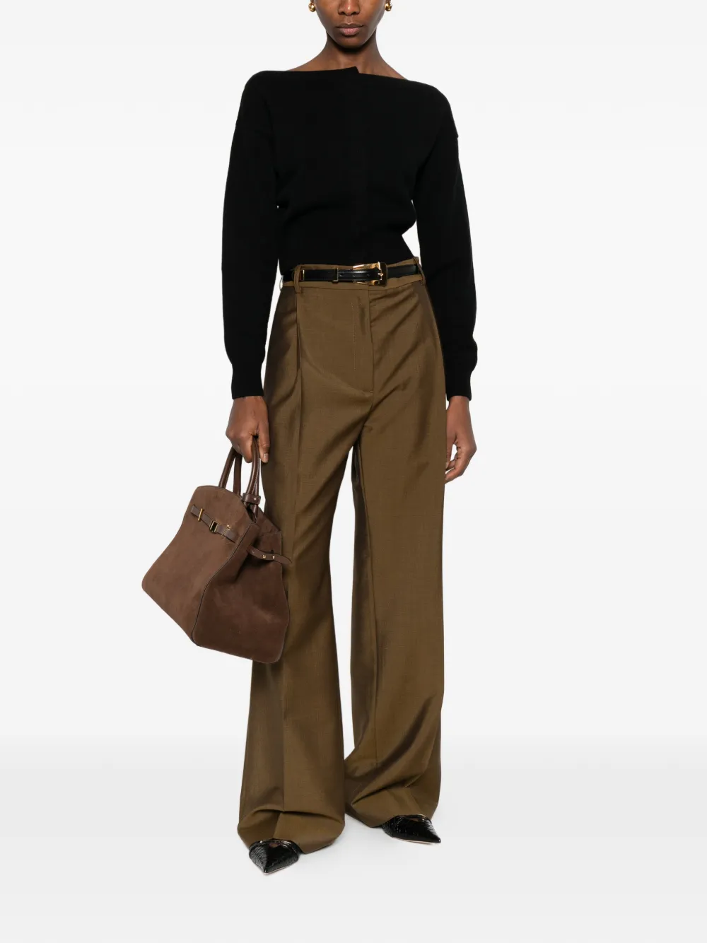 Tom Ford Boat-neck Cardigan - Black 
