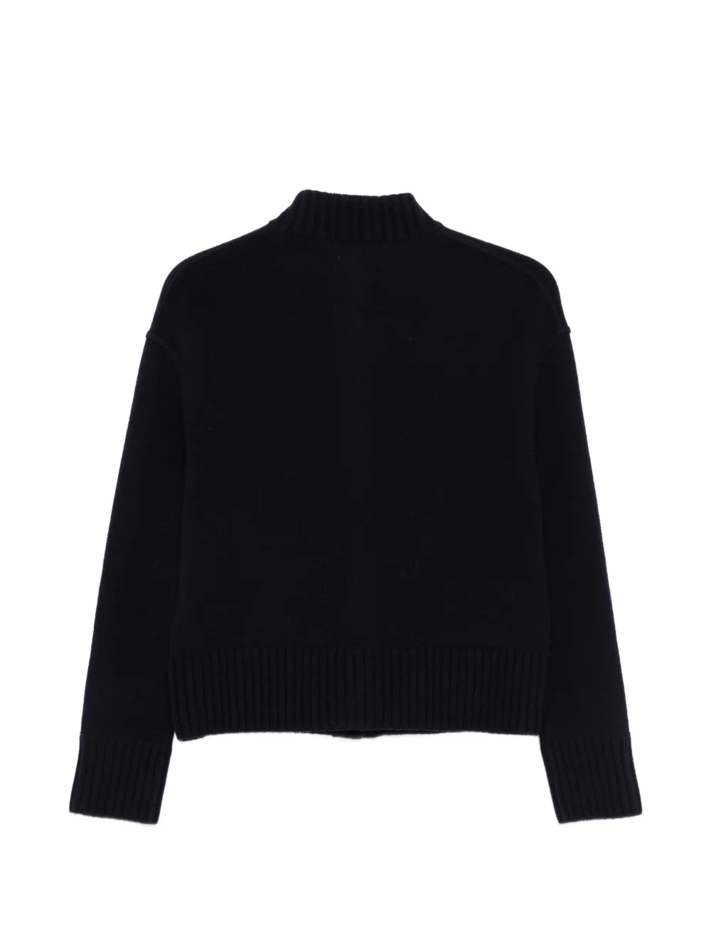 Bruno Manetti Mock-neck Cardigan - Blue 