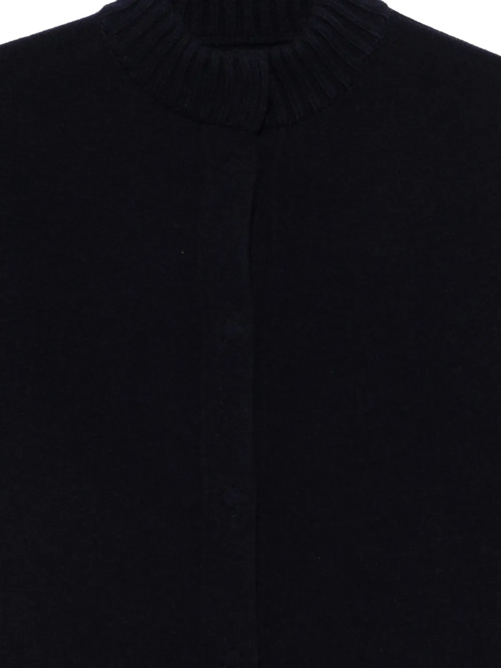  Bruno Manetti Mock-neck Cardigan - Blue 