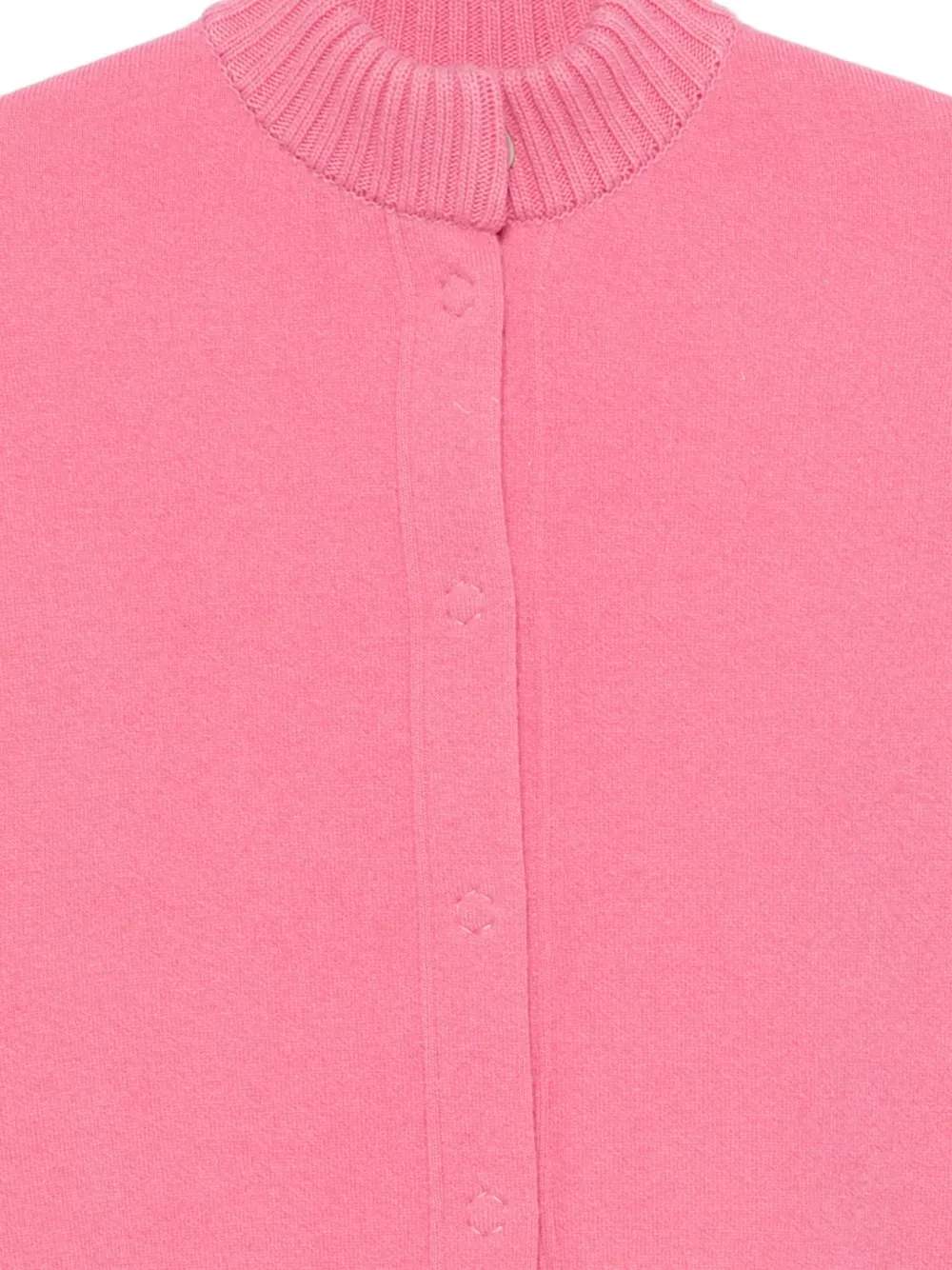  Bruno Manetti Mock-neck Cardigan - Pink 