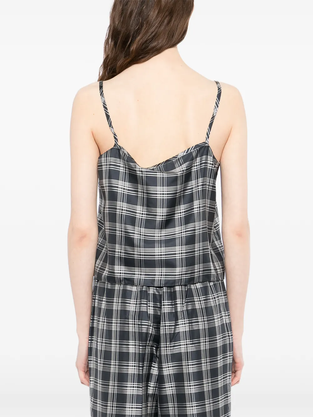 Theory Bind top met bandje Blauw