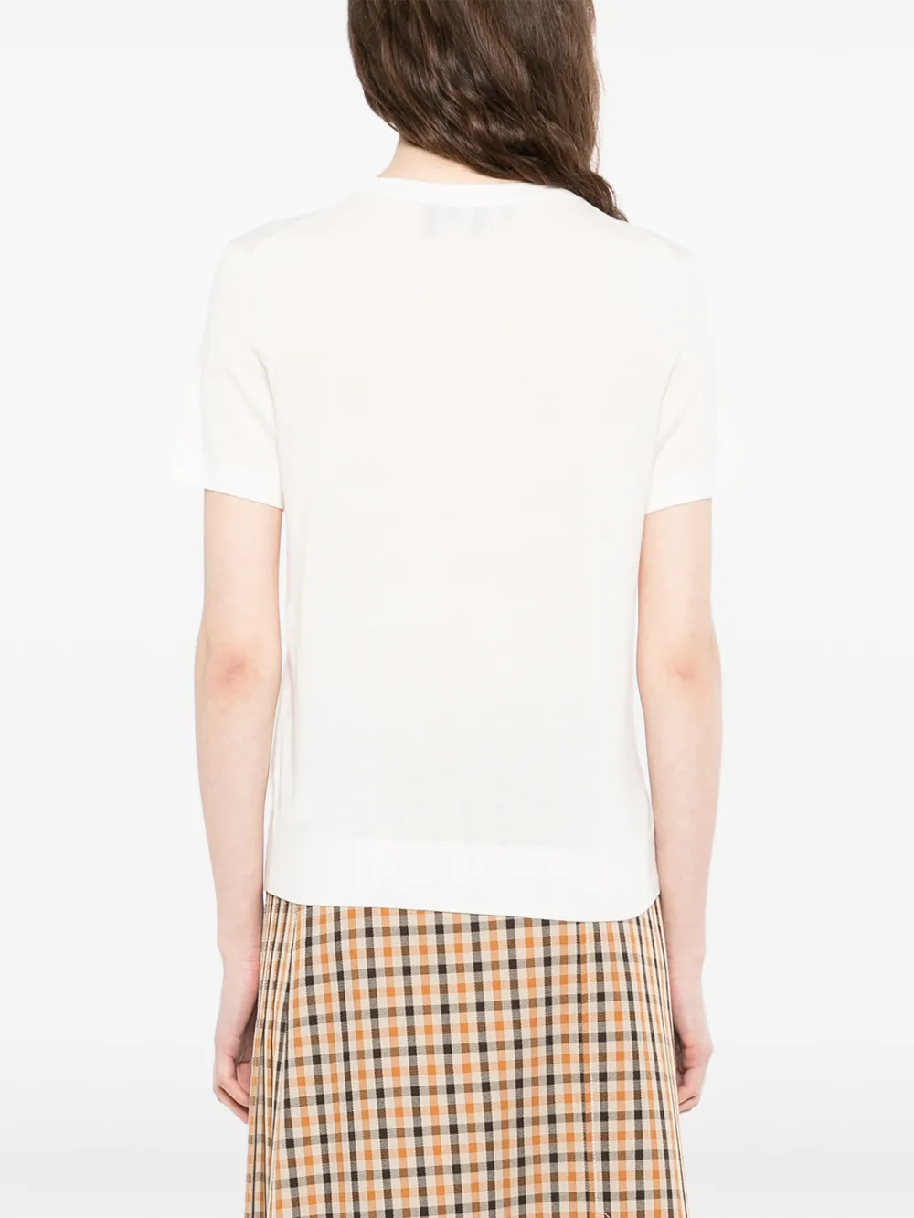 Theory Regal wollen T-shirt Beige