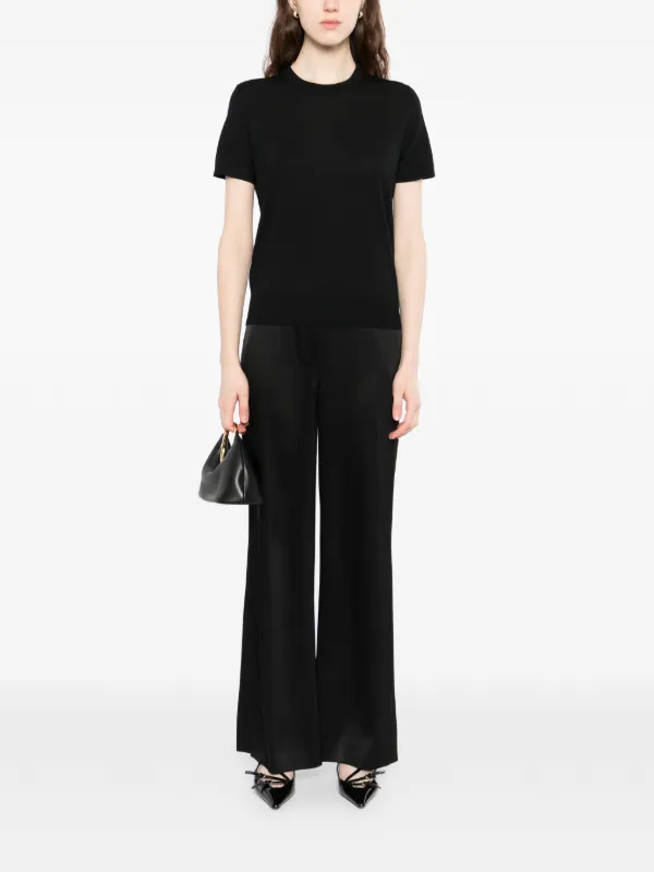 Theory ニット Tシャツ | ブラック | FARFETCH JP