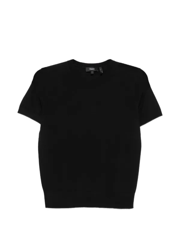 Theory ニット Tシャツ | ブラック | FARFETCH JP