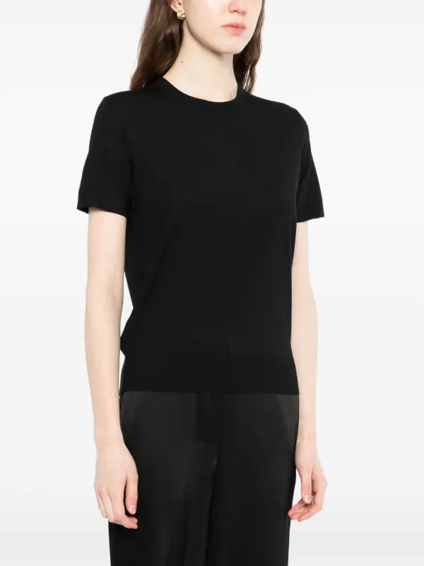Theory ニットTシャツ Theory ニット Tシャツ | ブラック | FARFETCH JP