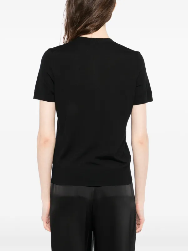 Theory ニット Tシャツ | ブラック | FARFETCH JP