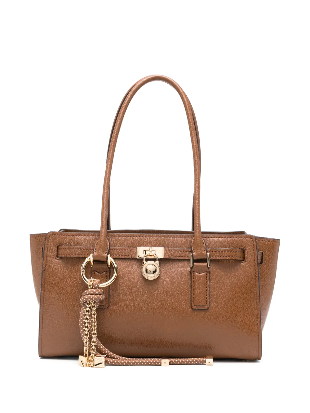 Michael Kors Small Hamilton Moderne Tote Bag In Brown