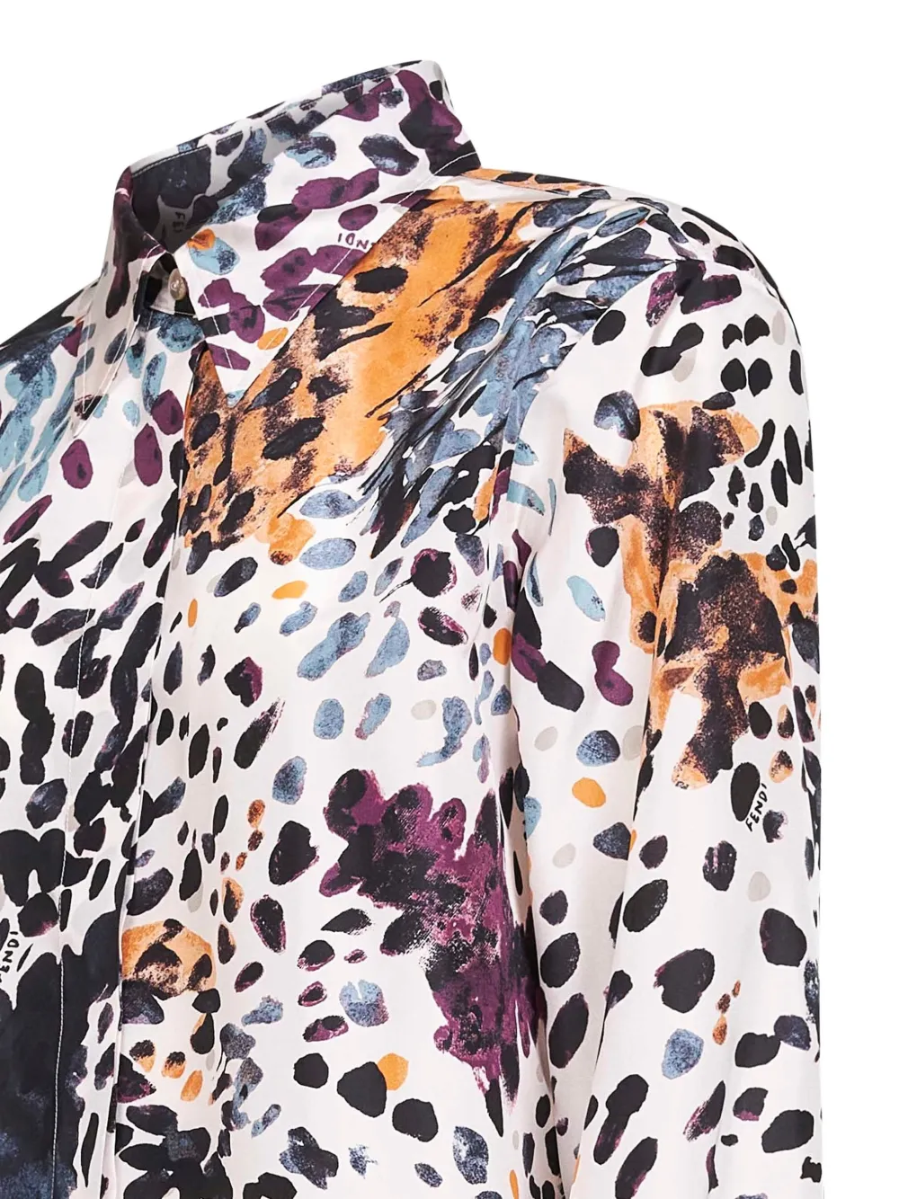  Fendi Long-sleeves Shirt - White 