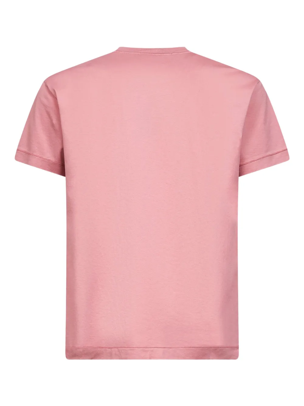 Stone Island Logo patch crew-neck T-shirt - Roze