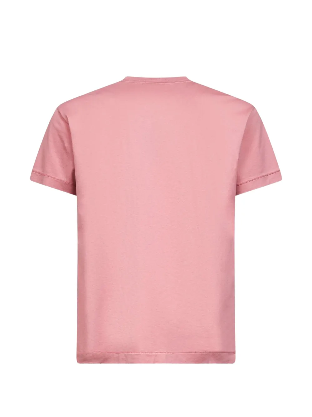 Stone Island T-shirt met logopatch en ronde hals Roze