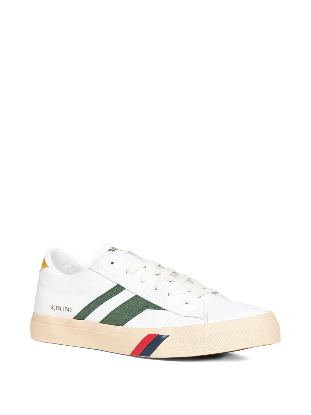 Pro-Keds Royal Classic gestreepte sneakers Wit