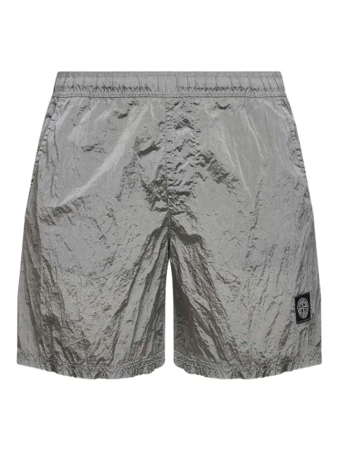 Stone Island logo swim shorts