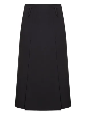 PINKO rear-slit Maxi Skirt | Black | FARFETCH RO