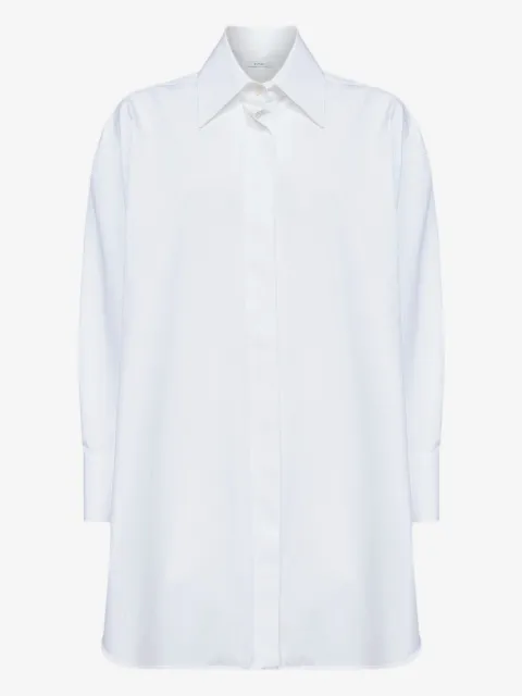 Givenchy 버튼 비대칭 셔츠