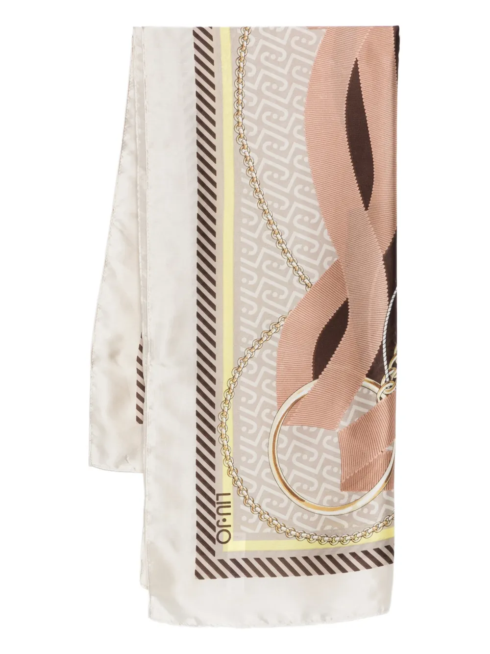 LIU JO Foulard con stampa - Toni neutri