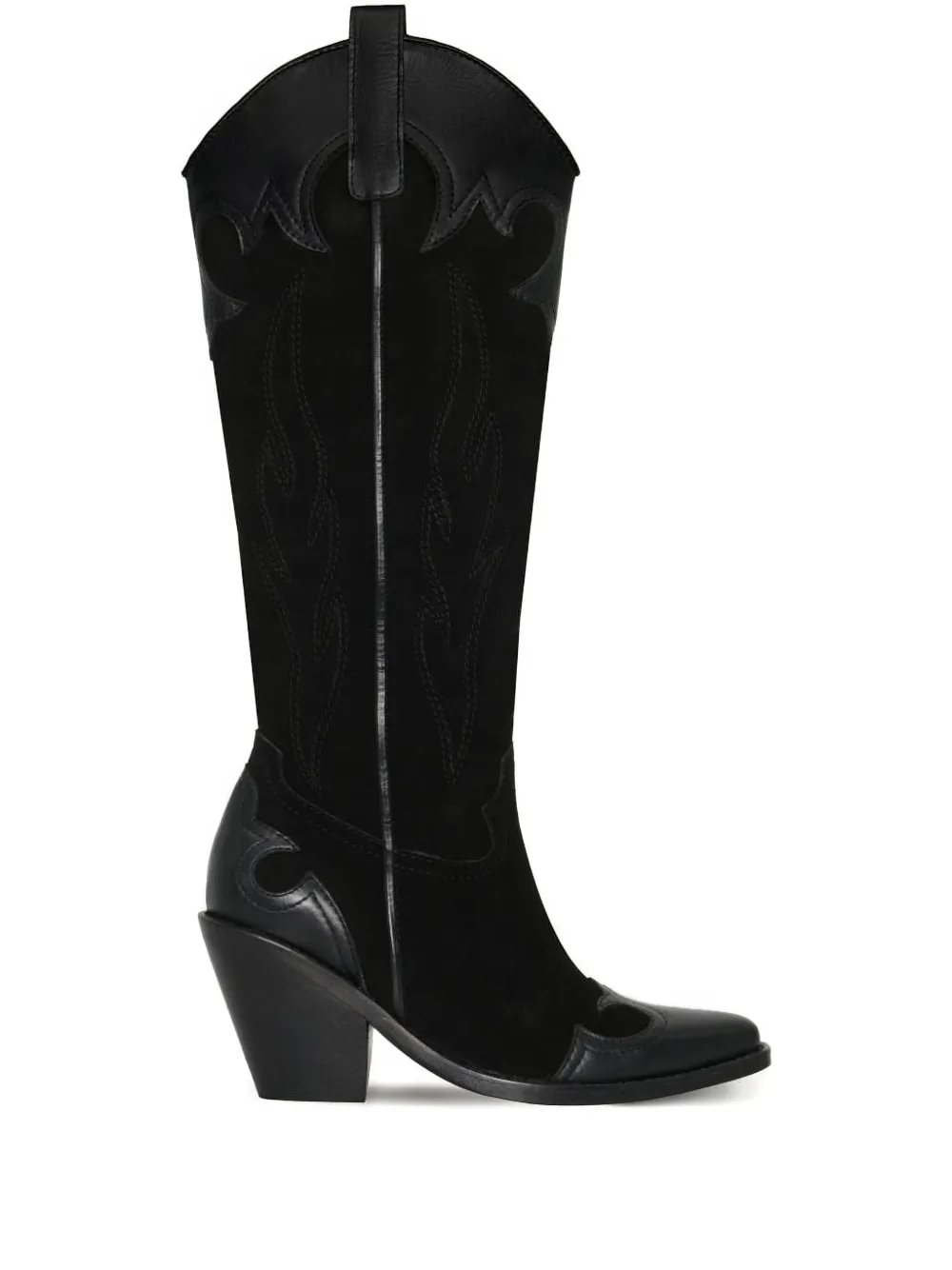 Johanna Ortiz Western Legacy leather boots - Nero