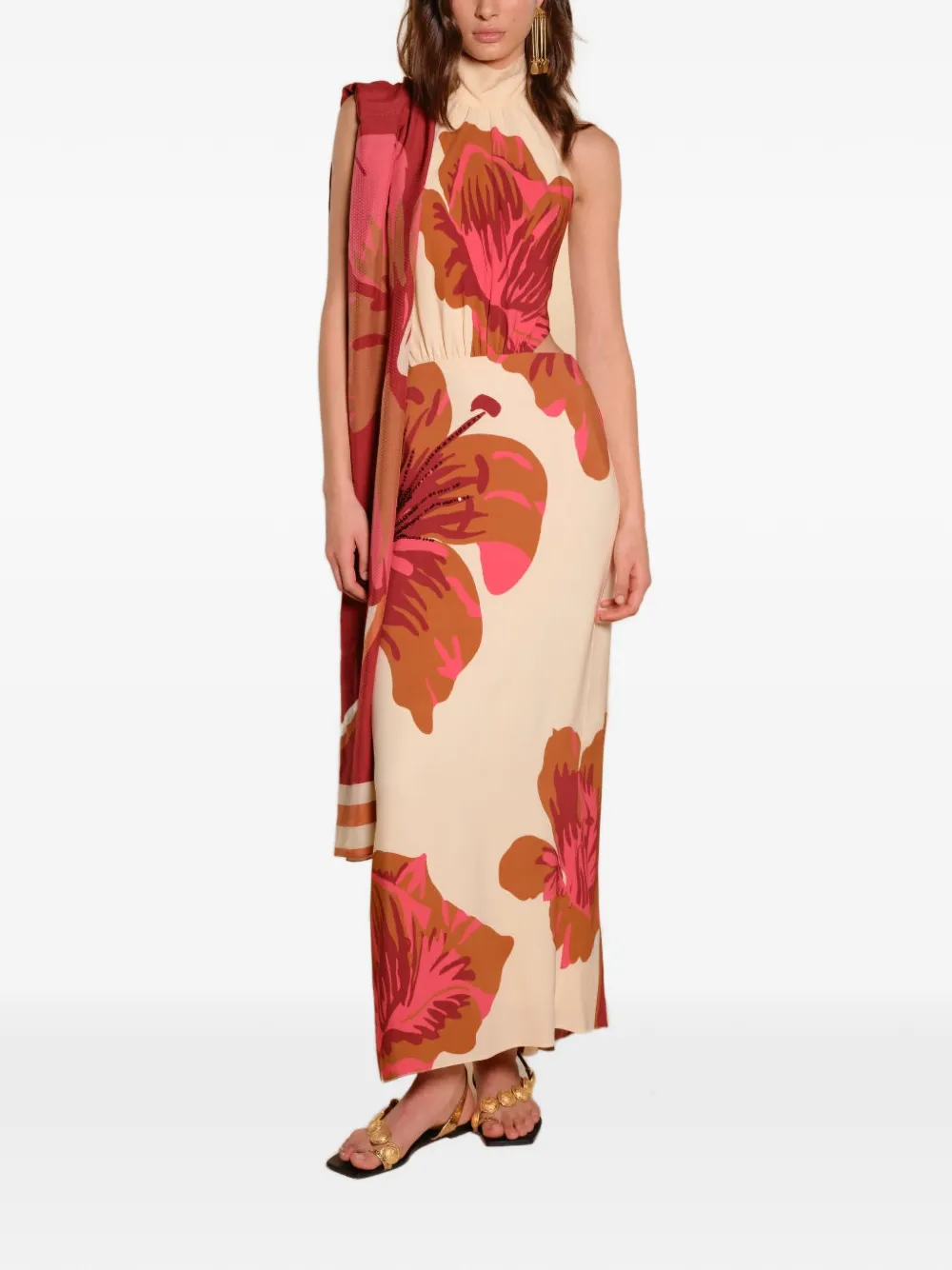 Johanna Ortiz Dazzling Crest sandalen met medaillon Zwart