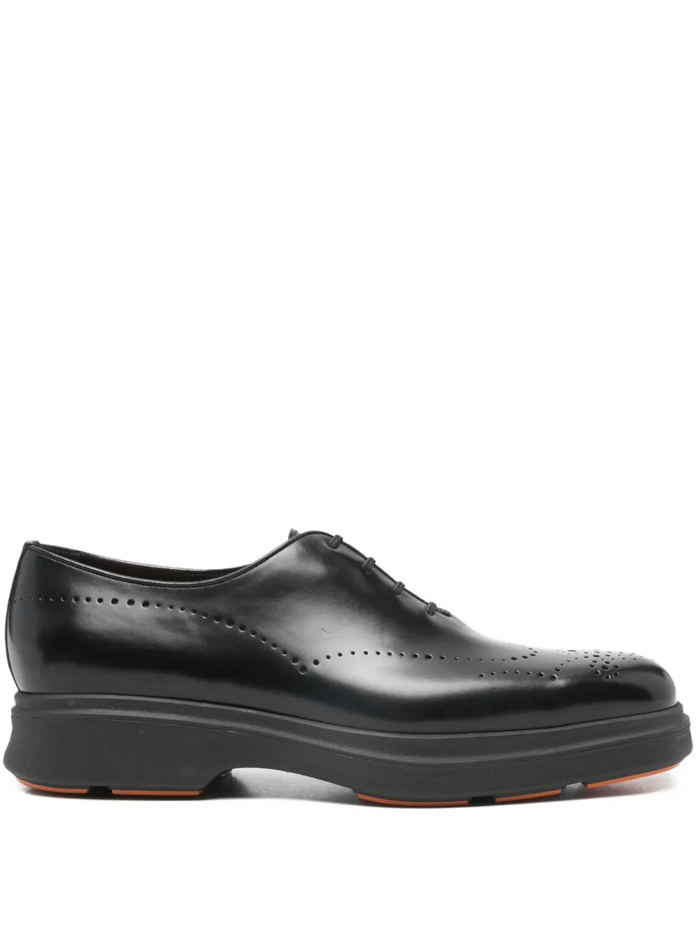 Santoni brogue shoes - Nero