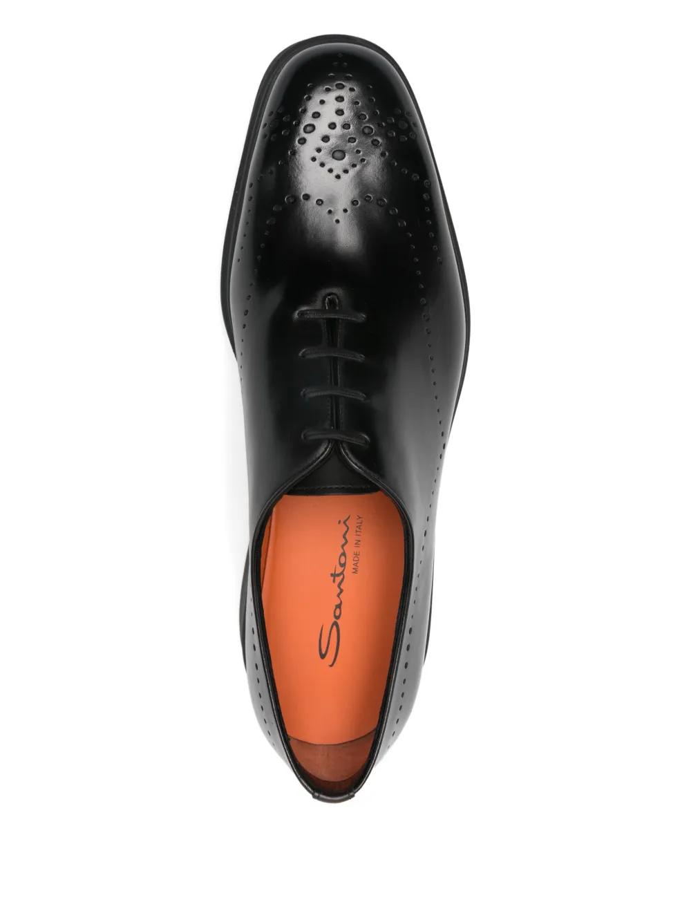Santoni Brogue schoenen Zwart