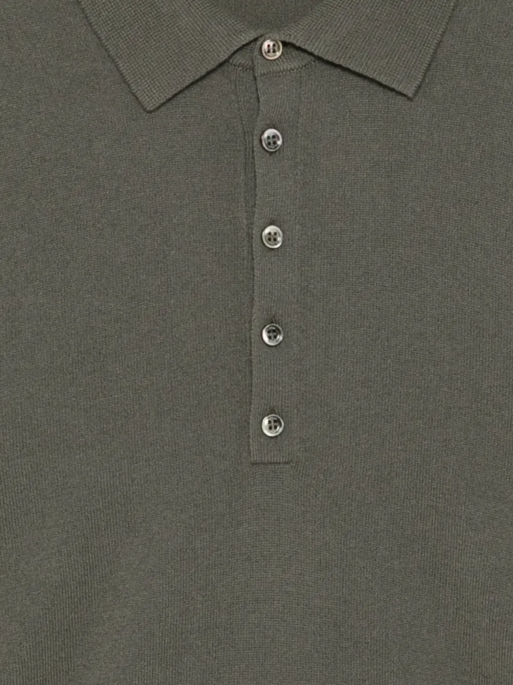 N.Peal Kasjmier poloshirt Groen