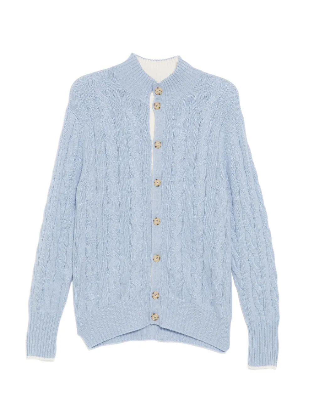 N.Peal Cardigan Jermyn - Blu