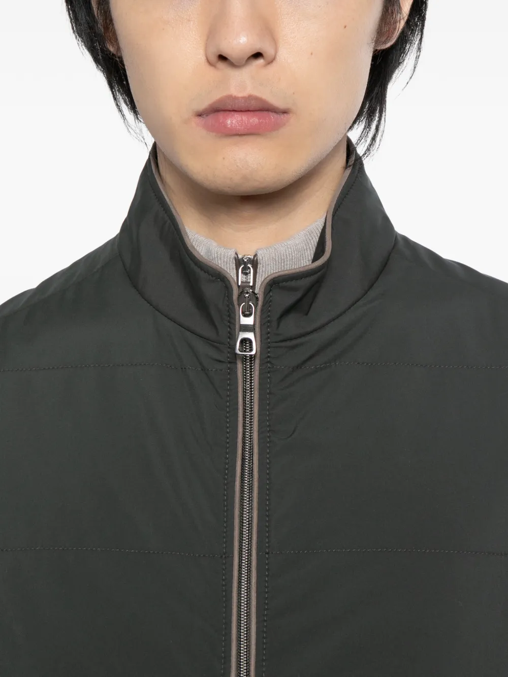 N.Peal Belgravia gilet Groen