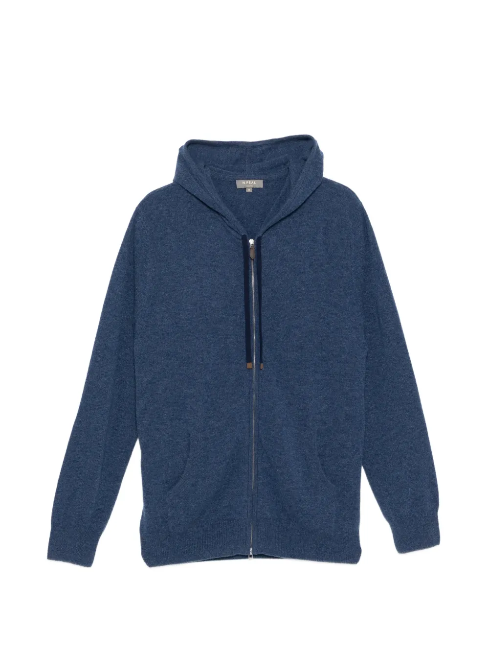 N.Peal Felpa con cappuccio - Blu