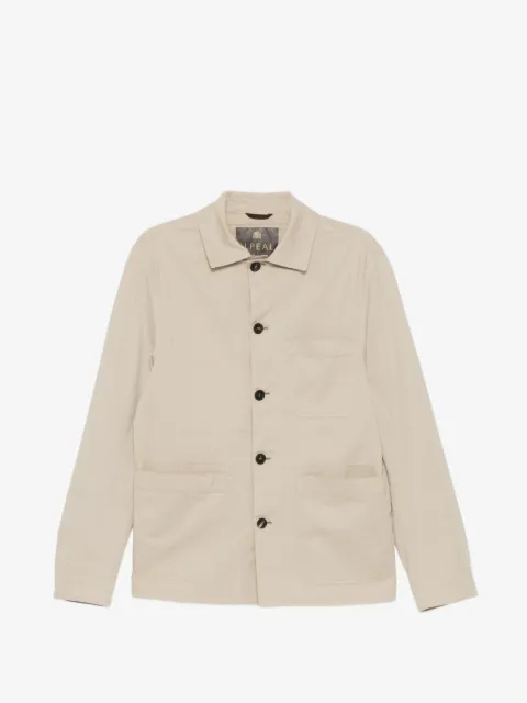 N.Peal veste en toile à mousquetons