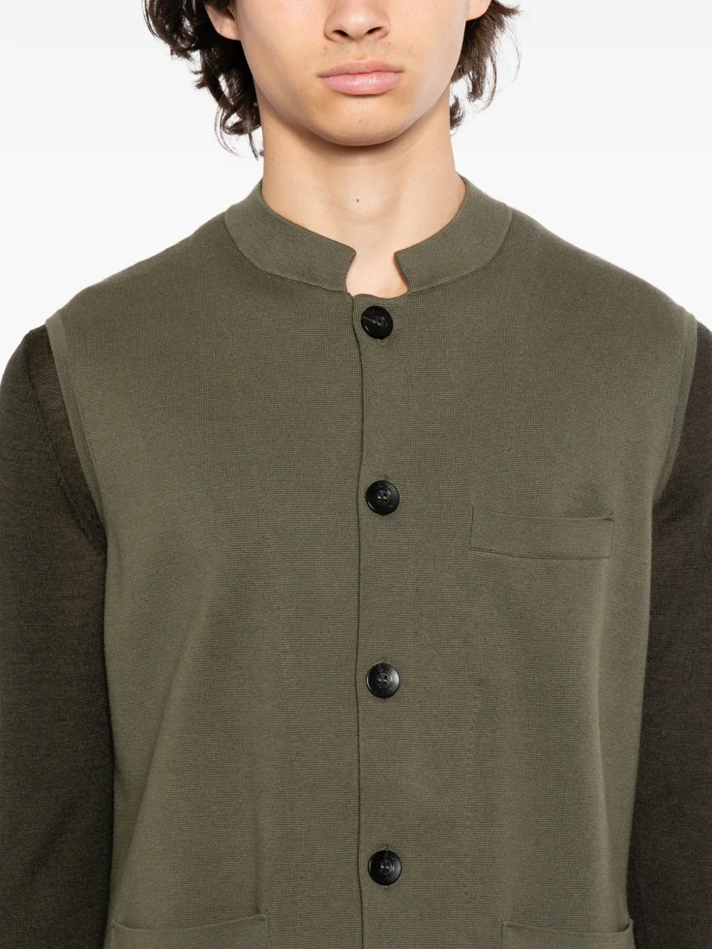 N.Peal Penzance gilet Groen