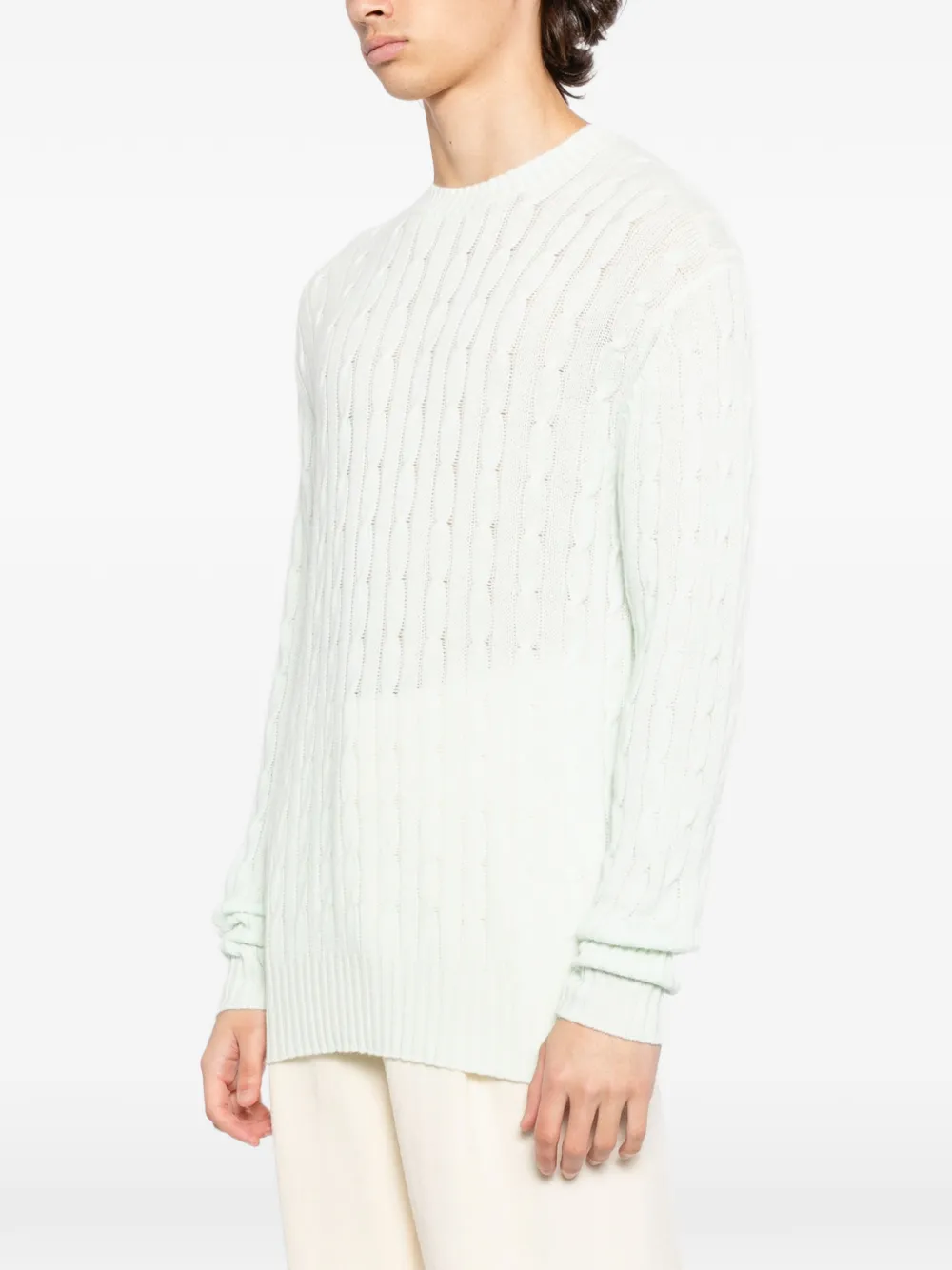  N.peal Thames Cable Jumper - Green 
